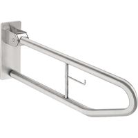 KWC Stützklappgriff, CONTINA, Edelstahl, 100x250x700 mm, Wc-rollenhalter