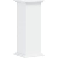 Vidaxl – Support pour plantes blanc 33x33x80 cm – Bois d'ingénierie durable – Capacité 60 kg – Design minimaliste pour intérieur