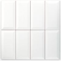 Carrelage Mur Ceramic Connection White Mate 7,5x15 cm