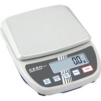 Balance à usage scolaire Kern Plage de pesée (max.) 12 kg Lisibilité 0.1 g sur bloc d'alimentation blanc