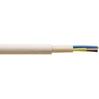 Isolierte Starkstromleitung, NYM-J, 4 x 1,5 mm² grau - Rolle 100 m