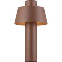 Borne PHOTONI 45 extérieur conique rouille E27 13W IP65 bord de mer - SLV - 1007583