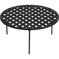 BBQ-Toro rejilla de hierro fundido Ø 45 cm con 3 patas, trébede para horno holandés, accesorios para barbacoa, trípode
