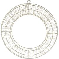 Couronne de Noël LED extérieure - 38cm
