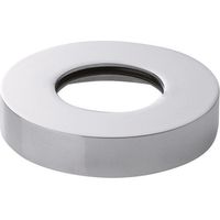 Rosone a muro con or in ottone cromato per serie minimali Ø 32