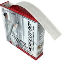 Strait-Flex Kantenprofil PERFECT 90 Grad Weiß, hoher Kantenschutz, für Innenkanten im Trockenbau, einfache Verarbeitung, 12 Rollen á 30,5m