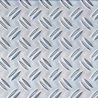 ALBERTS Strukturblech, Riffel-Prägung, Alu natur, BxLxS 300 x 1000 x 1,5 mm