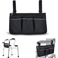 Sac d'accoudoir pour fauteuil roulant, aide à la mobilité sécurisée pour personnes âgées, pochette d