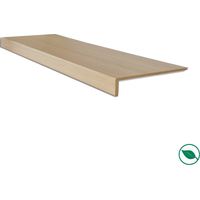 Forestea – Lot de 2 marches rénovation d'escalier stratifié chêne clair 1000 x 250 x 56 mm – PEFC 70% – Pour rénovation intérieure – Facilité d'installation