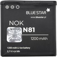 Bluestar Akku Ersatz kompatibel mit BL-6MT Nokia N81 / N81 8 GB Accu BP-6MT