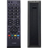 Remplace la telecommande Toshiba CT-90326 pour Toshiba CT-90326 Compatible avec la telecommande Universelle Toshiba pour Toshiba TV