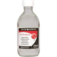 Daler-Rowney Solvant à huile incolore 300 ml dilution peinture