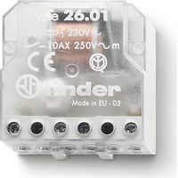FINDER 26.06 Telecomando 230Vac 2Ctos NA 10A