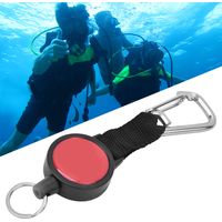 1 unité Boucle de Plongée Inox à Détachement Rapide, Accessoire Élastique pour Équipement de Plongée