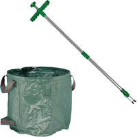 Desherbant avec sac pour dechets de jardin
