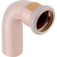 Geberit Mapress Kupfer Bogen mit Einschubende (Gas), DN 15, 34522