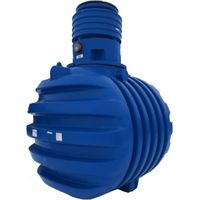Cuve de stockage 6000 L de récupération d'eau de pluie à enterrer
