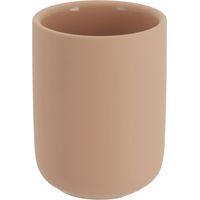 Tazza gres effetto gomma 300 ml - cappuccino - Tendance