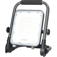 Proiettore LED in alluminio con supporto mobile 30W 6500K IP65 Grigio
