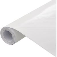 vidaXL Films 4D de voiture 2 pcs Blanc 100x150 cm
