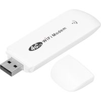 Dongle WiFi 4G LTE Portable avec Slot Carte SIM pour Voiture et Voyage
