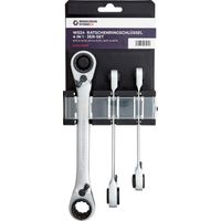 WS24 4 in 1 Gear Wrench CrV 3er Set 8 - 19 mm - WS24-100110