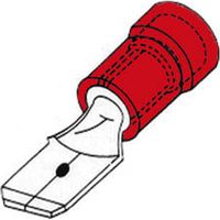 Connettore maschio 48mm rosso