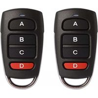 uds (68,3x35,7mm) Control remoto de puerta Universal de 433mhz, Control remoto de puerta Universal, duplicador de clonación inalámbrica