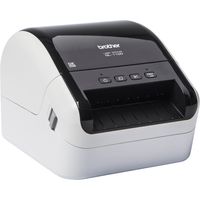 Impresora de Etiquetas Brother QL-1100C/ Térmica/ Ancho etiqueta 103mm/ USB/ Blanca y Negra