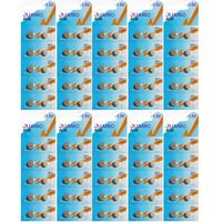 Lot de 100 Piles bouton plates 1,5V type AG6 compatibles 371A LR920 LR921 TR920 SR69 CX69 GP71 S21 - Juanio -