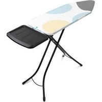 Brabantia Bügeltisch C, 124x45cm, Dst-Ablage Solid, Spring Bubbles Bügelbrett