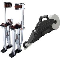 Kit échasses aluminium KRTools de 120 à 160 cm + banjo Zunder Delko Tools