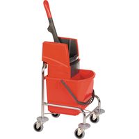 VERMOP Reinigungswagen Eimer 1 x 17 l und Presse - 348