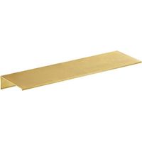 Étagère de salle de bain, 40 cm, étagère flottante en métal, étagère de douche flottante, étagère murale, étagère carrée avec vis pour décoration de la maison, bibliothèque