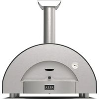 Forno per Pizza a Gas Metano da Esterno 2 Pizze Inox Grigio Ardesia