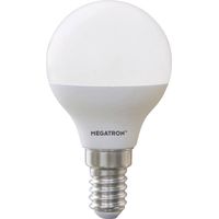 Megatron MT65002 LED CEE F (A - G) E14 forme de goutte 5.5 W blanc neutre (Ø x L) 45 mm x 80 mm 1 pc