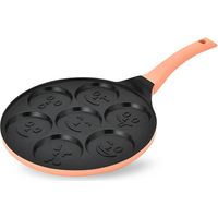 Aluminium-Pfannkuchenpfanne für Kinder, 26 cm, „Smile“-Form MR-1222-B