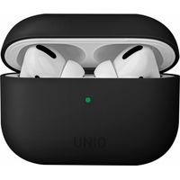 Uniq Lino AirPods Pro Silikonhülle schwarz/tintenschwarz