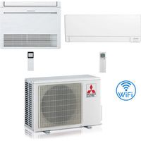 Climatiseur Mitsubishi R32 Double Split Inverter MSZ-AY Wifi Plus Console 9000 + 9000 BTU avec U.E. MXZ-2F42VF Classe A+++/A++