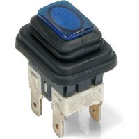 Didiesse Ricambi Didiesse Frog - Pulsante Spia Bipolare Blu FR004