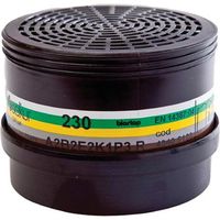 FILTRO X RESPIRATORE A MASCHERA POLIMASK 230 SEKUR A1 B1 E1 K1 P3