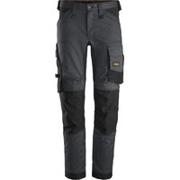 Stretch-Arbeitshose 6341 stahlgrau-schwarz Gr. 56