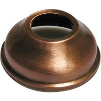 ROSONE IN OTTONE PER WC DIAM. 76 MM Foro 26 mm - Bronzato DH