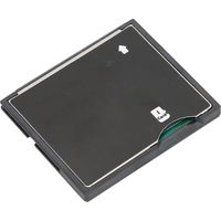 Adaptateur de carte mémoire vers carte microSD vers carte CF, adaptateur pour appareil photo haute vitesse, adaptateur pour carte mémoire unique vers carte CF