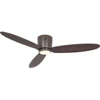 Ventilateur de plafond DC Eco Plano LED BZ 132 cm