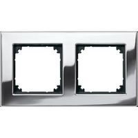 Merten M-PLAN placa de acabado metal cromo brillante