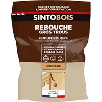 Rebouche bois enduit poudre 1kg SINTO