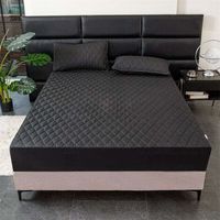 QORVA-Drap-housse matelassé imperméable, drap anti-urine, protège-matelas
