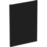 Eno Panneau arrière 80 cm noir pour cuisine extérieure