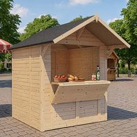 Bertilo Tongue & Groove Market Stall / Kiosk 6x6